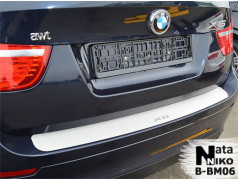 Накладки на бампер BMW X6 E71 08-14 (NataNiko - Premium)